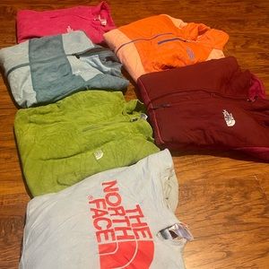 Medium. 6 sweaters/jackets BUNDLE DEAL THE NORTH FACE